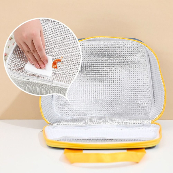 Insulated Thermal Bag Cooler Bag Lounaskassi PUNAINEN - varastossa red