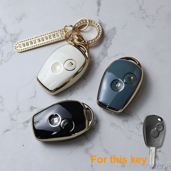 Case 2 KNAPPAR - SVART - high quality 2 buttons - black