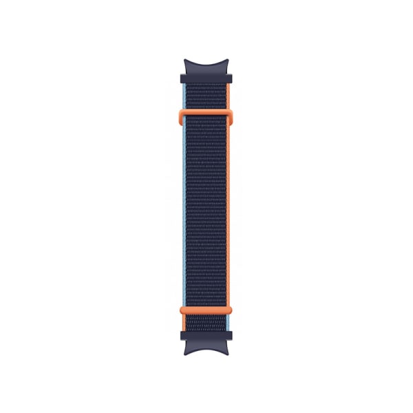 Nylon i nylon för Samsung Galaxy Watch 4 44 mm 40 mm remmar - on stock blue