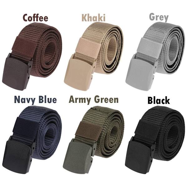 Nylon Hidden Cash Pocket Taktisk midjeband MARINBLÅT - on stock