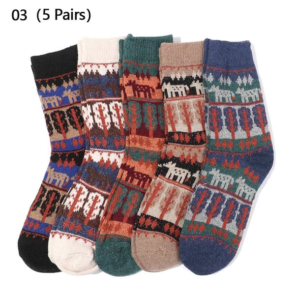 Villasukat Thick Rich - varastossa 5 Pairs