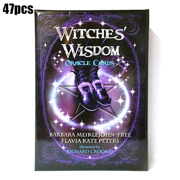 Witches Wisdom Oracle-kort En 47-korts set - spot försäljning