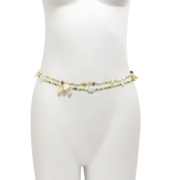 Bohemia beaded midjekedja Shell Stone midjeband Body Smycken - on stock