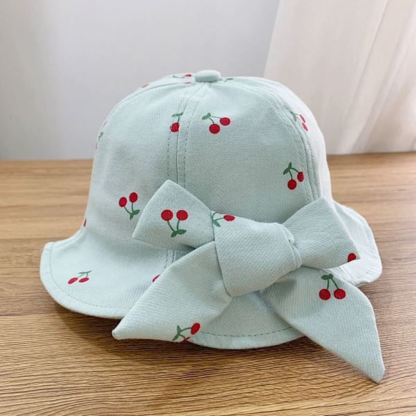 Kids Bucket Hat Cap VIHREÄ - varastossa