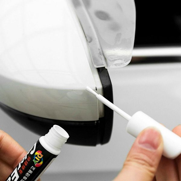 Bilfärg Fix Penna Billack Reparationsborste VIT - high quality white