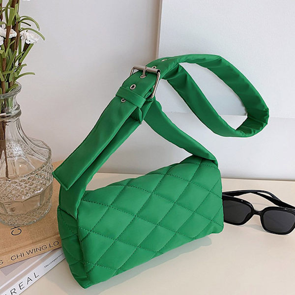 Axelväskor Puffy Handväskor GRÖN - high quality green