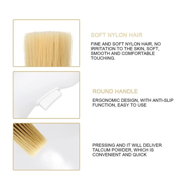 Barber Brush Neck Duster Brush Professional - varastossa