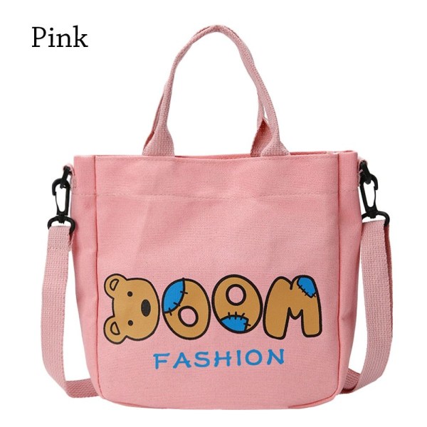 Axelväska Canvasväska ROSA - on stock pink