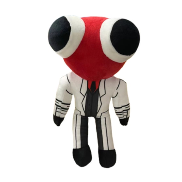Rainbow Friends Plyschleksak Tecknad Spelprylar Docka Barngåva - stock red