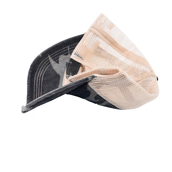 Outdoor Camouflage Baseball Cap Alphabet Cap letter Hat - varastossa