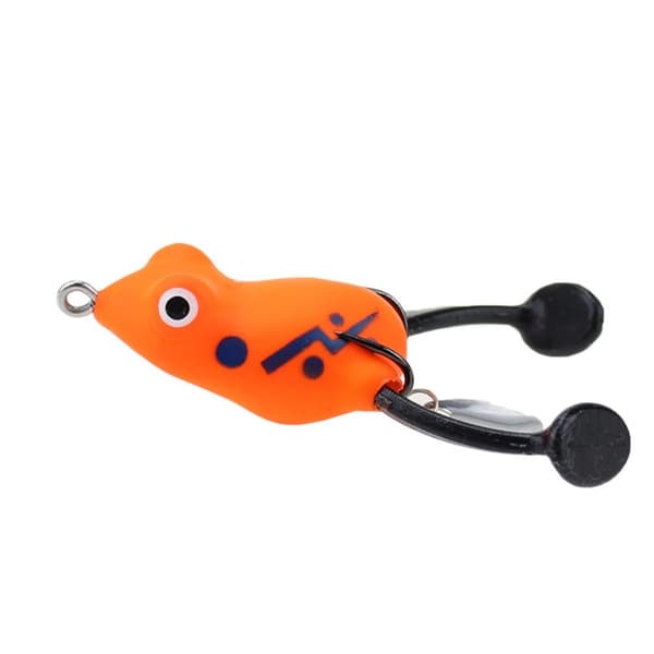 2st 4,5 cm 11g gummigroda Mjuka fiskedrag D - high quality D