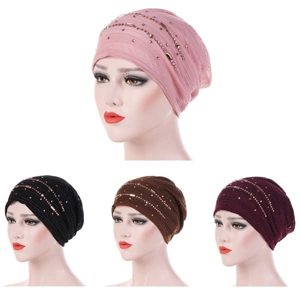 Turban Inner Hijab Caps COFFEE - varastossa coffee