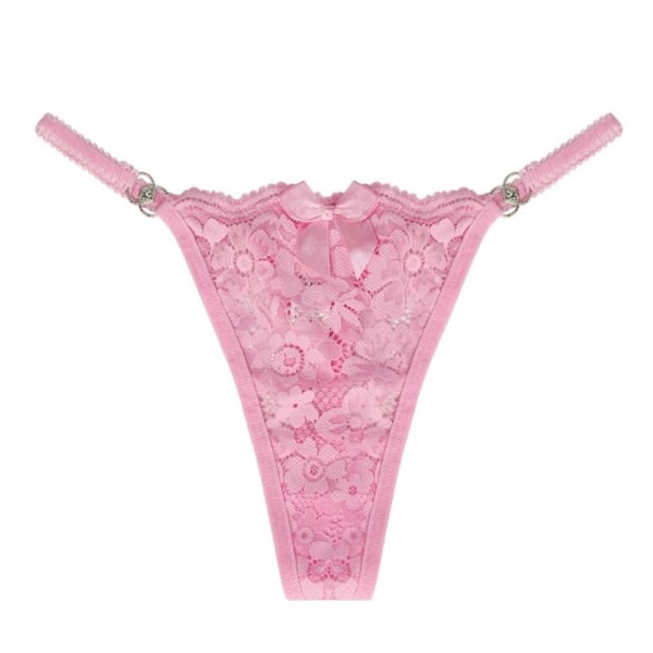 Thong Lace alushousut PINK - varasto Pink XS