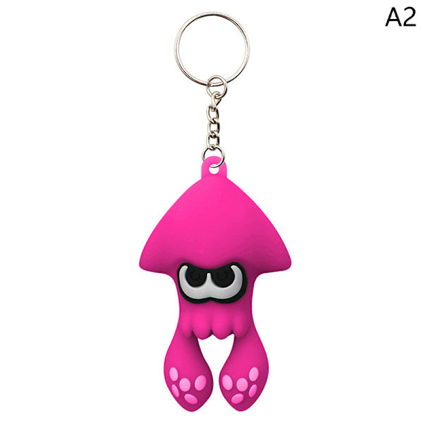 Anime Game Splatoon 3 Pendel Nyckelring Bil Nyckelring Telefon Orna - spot försäljning