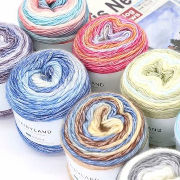 Rainbow Woolen Lanka Kakkulanka - varastossa 1169