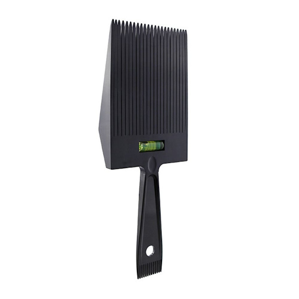 Flat Top Guide Kam Hårklippning Clipper Kam SVART - stock black
