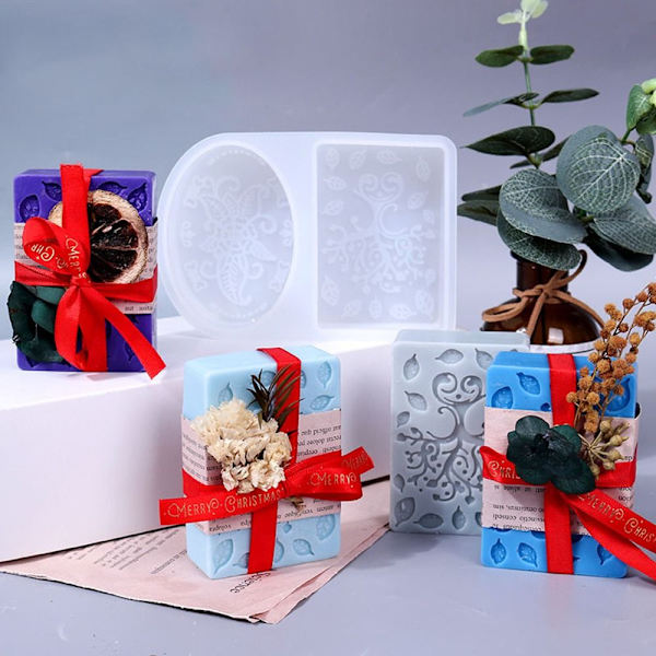 Silikon molds 3D konst tvålform Form - spot sales
