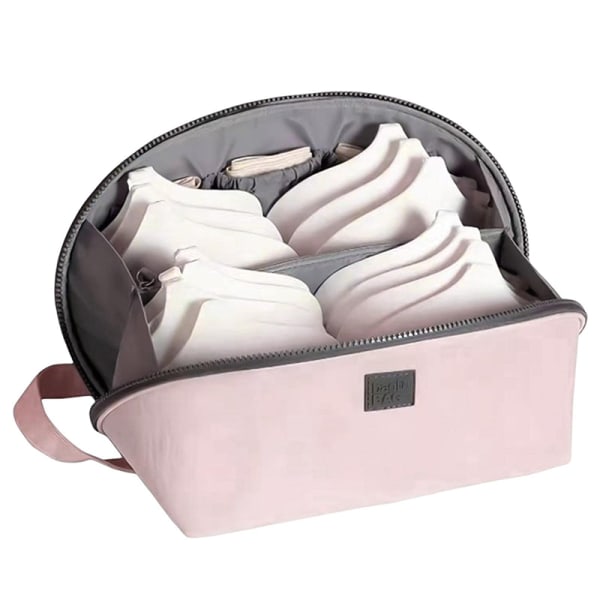 Matka-alusvaatteiden säilytyspussi - varastossa Pink