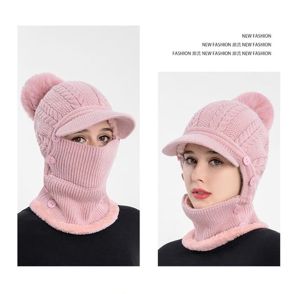 Stickad mössa Mössor ROSA - spot sales