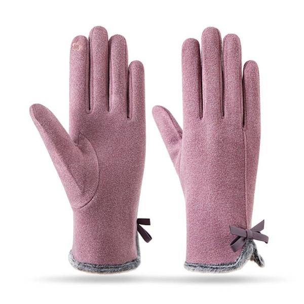 Varma handskar Ridhandskar LILA - on stock purple