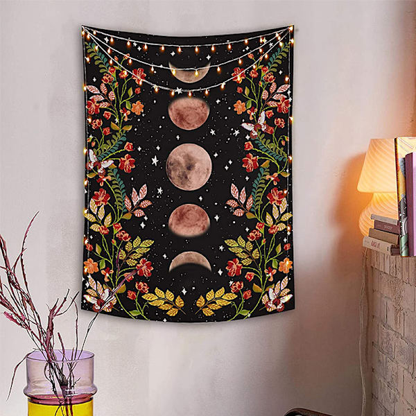 Månblomma Vardagsrum Sovrum Dekorativt gobeläng - on stock 150*200cm