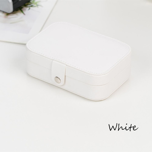 Smyckeskrin Örhängeboxar VIT - high quality White