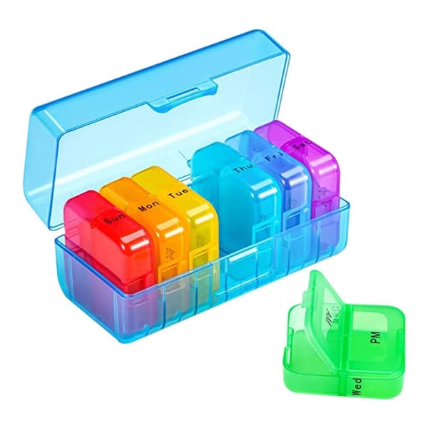 Pill Box Lääkepakkaus SININEN - varastossa Blue