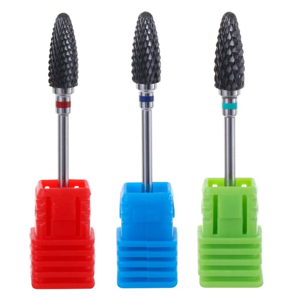 Sliphuvud Volfram stål set - on stock