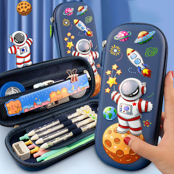 Case Kawaii School Pencil Case Paperi Estuche 3D Sp - varastossa C
