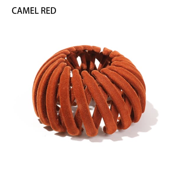 Headpieces Ponytail Hairpin CAMEL RED - varastossa