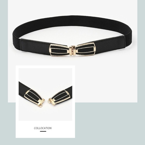Elastiska bälten Midjerem VIT A - on stock white A-A