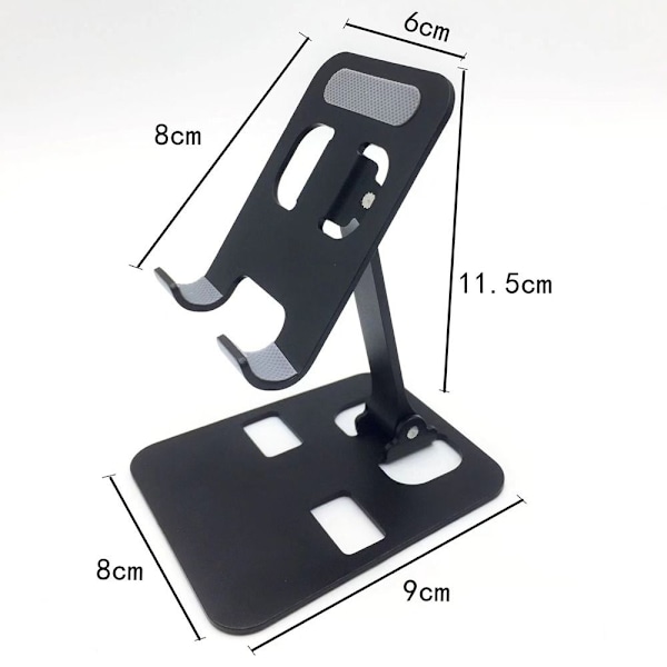 Matkapuhelinteline Tabletin taitettava teline SILVER - spot-ale Silver