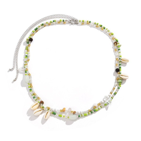 Bohemia beaded midjekedja Shell Stone midjeband Body Smycken - on stock