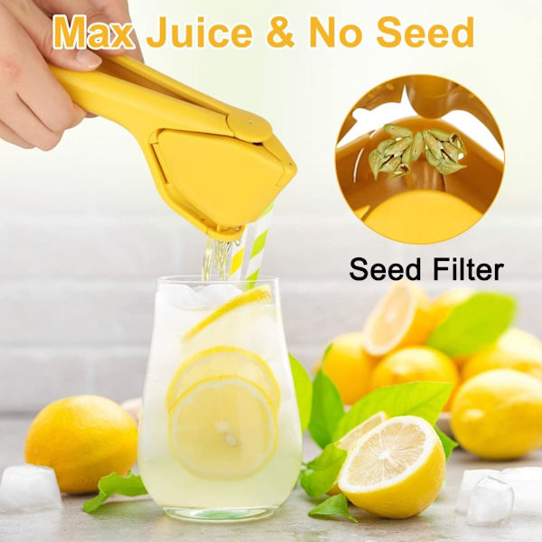 2st Manuell Citronpress Citrus Juicer Handhållen Fruktpress - spot försäljning