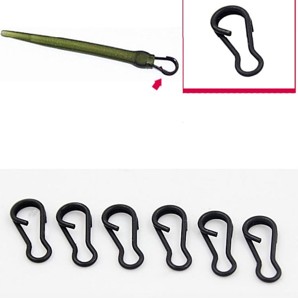50 STK/ SET Fiske Hängande Snap Barrel Swivel - spot sales L