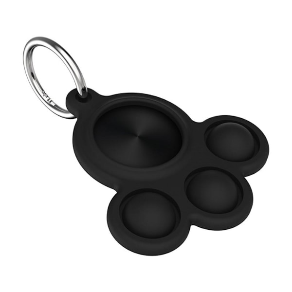 Cat Paw avaimenperän kansi Apple AirTagiin - - spot-myynti black