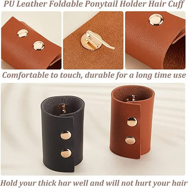 Ponytail Holder Ponytail Wrap BEIGE - varastossa Beige