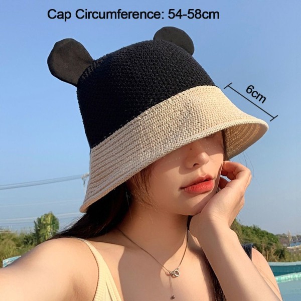 Bucket Hat Beach Cap BLACK - spot-myynti black