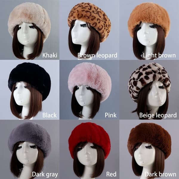 Tekoturkispääpanta Russian Cap Empty Top PINK - spot-myynti