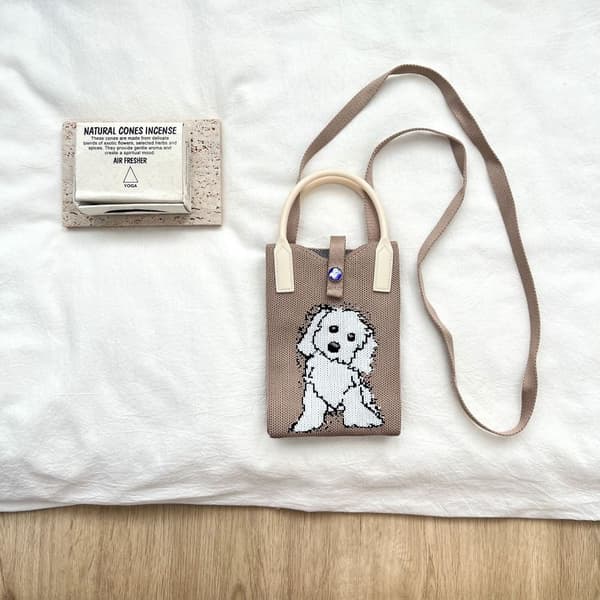 Stickad handväska Knot handledsväska - high quality 8
