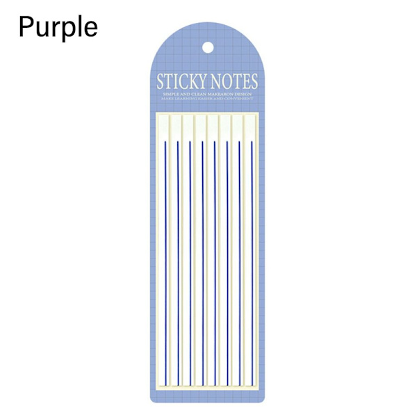 5 påse Sticky Notes Index Memo Pad LILA - spot sales Purple