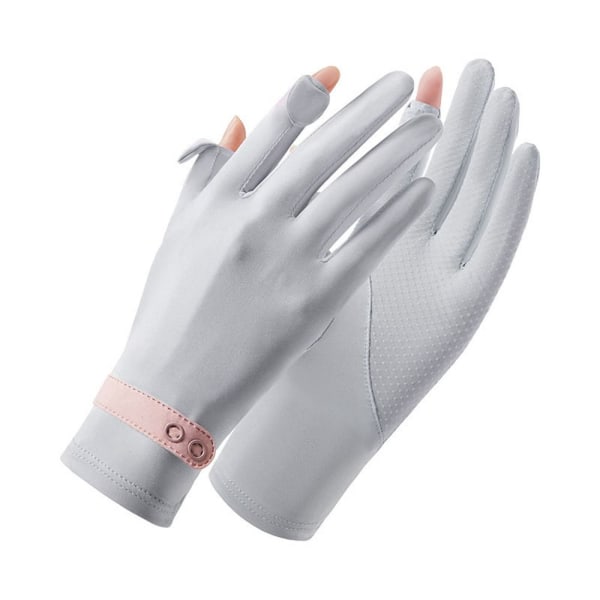 Ice Silk Gloves Solskyddshandskar ROSA - spot försäljning pink