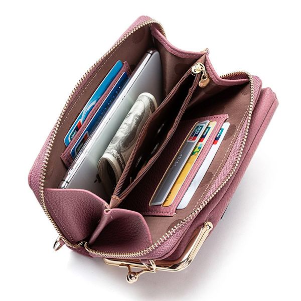 Naisten puhelinlaukku Crossbody laukku VAALEENSININEN - varastossa light blue