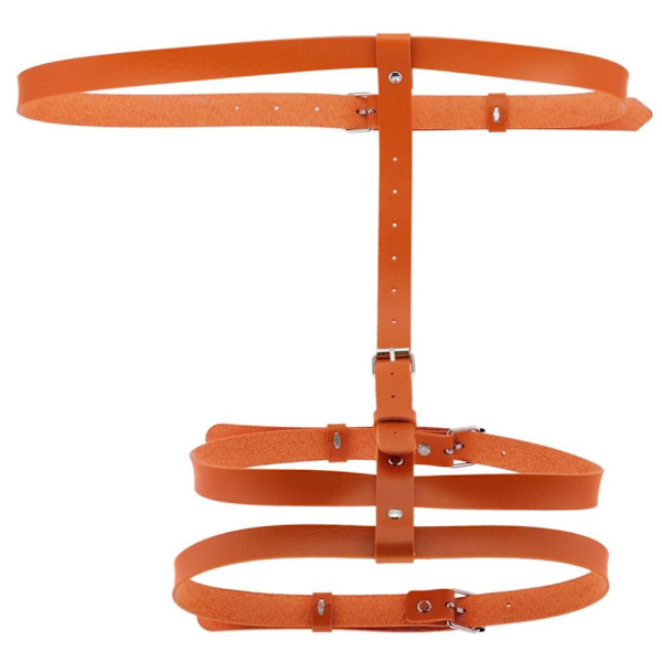 Sukkanauha Sexy Suspender ORANGE - varastossa Orange