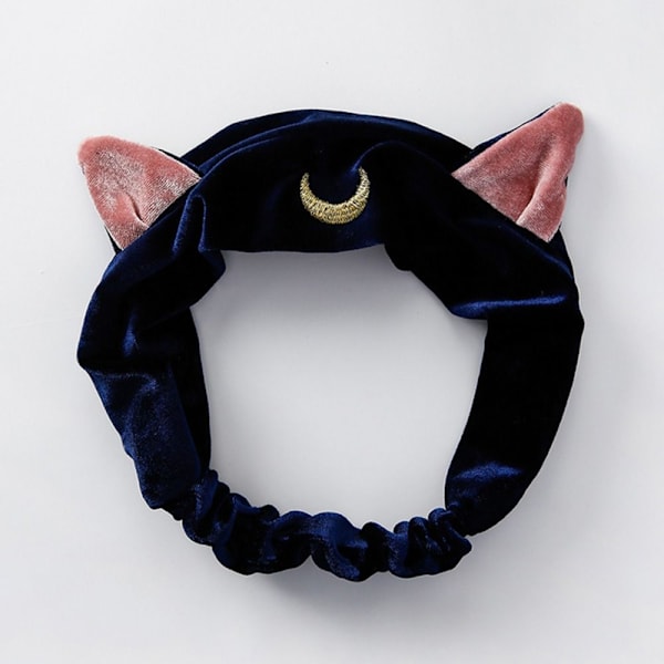 Moon Spa Headband Suihkupääpanta BLACK - varastossa Black