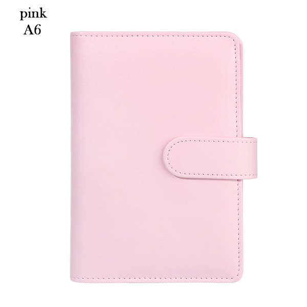 /A5 Anteckningsbok för mapp Anteckningsblock COVER - on stock pink A6