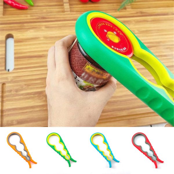 4-i-1 Grip Multi Opener mobilitet Halkfri gummiflaska fast - on stock Bule