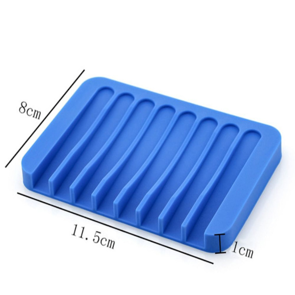 Tvålställ Avloppstvålskål BLÅ - on stock blue