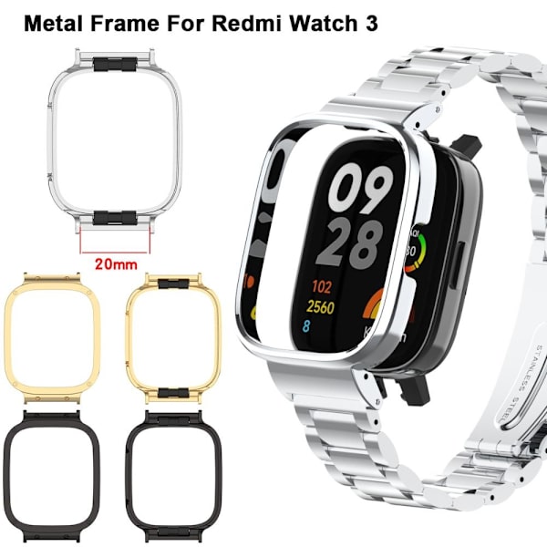 Case Metall SVART - stock black