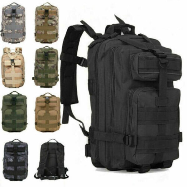Klätterväska Bergsbestigningsväska JUNGLE DIGITAL FÄRGJUNGEL - on stock